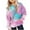 Khaki, variant on CHEEREAM Girls Cute Hoodies Oversized Long Sleeve Gradient Neon Shirts Tween Girls Pullover Tops with Pockets 2-13 Years