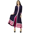 thumbnail image 1 of Phagun Kurti Ethnique Haut Designer Anarkali Kurta Tunique Robe en Polyester, 1 of 1