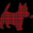thumbnail image 3 of CafePress - Scottish Terrier Tartan Men's Dark Pajamas - Men's Dark Loose Fit Cotton Pajama Set, 3 of 7