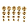 thumbnail image 6 of 20Pcs 1/8 1/4 3/8 1/2 Inch Npt Brass Internal Hex Thread Socket Pipe Plug Set, 6 of 9