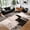 Brown, variant on Bleum Cade 5x7 Abstract Area Rugs for Living Room, Modern Geometric Rug Non Slip, Patchwork Washable Soft Bedroom Rug Stain Resistant, Indoor Rugs Low Pile Carpet