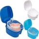 thumbnail image 3 of Denture Case Orthodontic Dental Retainer Box Denture Cleaning Box, 3 of 4