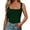 Green, variant on Tank Tops for Women,Square Neck Sleeveless Fitted Tank Top Blouse Elegant Dressy Summer Going Out Shirt,Camisole Tops for Women,Green,M