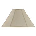 thumbnail image 1 of Cal Lighting SH-8101-17-CM 17 Pouces Vertical Piped Base Coolie Shade&44; Champagne, 1 of 2