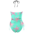 thumbnail image 4 of DGMIOCS Women’s Swimwears Tankinis Set Two-Piece Summer Printed Swimsuit for Women Mint Green M, 4 of 5