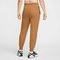 thumbnail image 2 of Nike Sportswear Tech Fleece Women's Mid-Rise Joggers Color: Flax/Black Size: S (4–6), 2 of 5