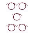 thumbnail image 3 of mmirethe Braided Bracelet Waterproof Waxed Thread Wristband Bracelets Dressing Decor Type 1 5Set, 3 of 6