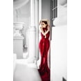 thumbnail image 2 of Bolgov, Ruslan 11x14 Gold Ornate Wood Framed with Double Matting Museum Art Print Titled - Red Elegance, 2 of 4