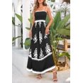 thumbnail image 3 of Vestido PRETTYGARDEN 2025 Floral Maxi con Tirantes Finos Talla L, 3 of 8