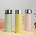 thumbnail image 2 of 200ML Small Portable 304Stainless Steel Travel Drink Water Bottle Mini Thermos Bottle  Thermoses Coffee Vacuum Flasks Cup (Yellow,200ML), 2 of 6