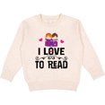 thumbnail image 2 of Inktastic I Love to Read Toddler Sweatshirt, 2 of 4