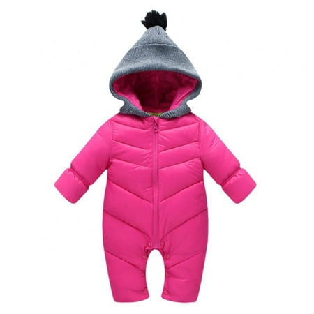 

Unisex Baby Snow Jumpsuit Winter Rompers