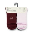 thumbnail image 5 of No Boundaries Women's Embroidered Scallop Edge Mid-Crew Socks, 6-Pack, Size 4-10, 5 of 8