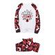 thumbnail image 5 of Pijamas de Navidad Para La Familia Trajes A Juego Trajes Trajes Patchwork Plaid Impreso Homewear Cuello Redondo Manga Larga Conjuntos de Mamá de Dos Piezas Odeerbi ODB188622, 5 of 9