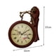 thumbnail image 3 of Reloj de pared de doble cara Reloj De Pared De Doble Cara, Estudio, Sala De Estar, Interior, Exterior, Reloj De Estación Fanmusic Reloj de pared de doble cara, 3 of 6