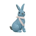 thumbnail image 3 of Easter Bunny Decor, Vine Effect Resin Rabbit Easter Decoration - Spring Bunny Statue for Table, Farmhouse, and Indoor Home Decor, 3 of 7