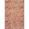 thumbnail image 3 of SAFAVIEH Amsterdam Elvan Geometric Area Rug, Ivory/Terracotta, 9' x 12', 3 of 7