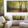 thumbnail image 1 of Design Art Summer Forest Canvas Print, 1 of 2