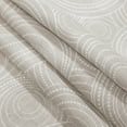 thumbnail image 3 of TWOPAGES 84"x96" Light Filtering Linen Botanical Artistic Drape Pinch Pleated Curtain for Bedroom, 1 Panel, Cosmic, 3 of 5