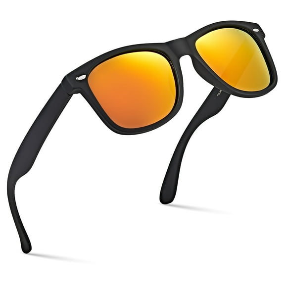 Polarized Sunglasses for Men Women Classic Vintage 80s Shades UV Protection Sun Glasses