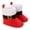 red, variant on Santa Claus boots Christmas decorations baby warm shoes funny cute cotton shoes