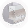 thumbnail image 3 of MLINS  Tea Storage Holder Organizer for Bags Shelf Unit Counter Office White, 3 of 7