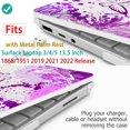 thumbnail image 2 of Case Compatible for 13.5" Microsoft Surface Laptop 5/4/3 with Metal Palm Rest Model 1951/1868, Plastic Hard, 2 of 5