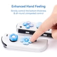 thumbnail image 4 of GeekShare Cross D-Pad Caps Thumb Grip,ABXY Key Button Sticker for Nintendo Switch/OLED Heart Flower, 4 of 8