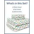 thumbnail image 3 of CGK Linens 4-Piece Cute & Cozy Kids Sheet Set - Full Size Kids Bedding With Vibrant Designs For Boys, Girls, Teens, Toddler, Racecars, 3 of 7