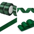 thumbnail image 2 of 1.5cm*22m Dark Green Ribbon For Gift Wrapping, 2 of 5