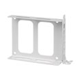 thumbnail image 1 of Soporte de montaje doble para SSD, bandeja para disco duro de 2,5", bahía de montaje metálica resistente, soporte para HDD con tornillos, 1 of 8