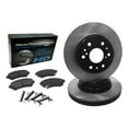 thumbnail image 1 of BK1363-4 Front Premium E-Coat Rotors and Ultimate Ceramic Brake Pads and Hardware Kit, 1 of 9