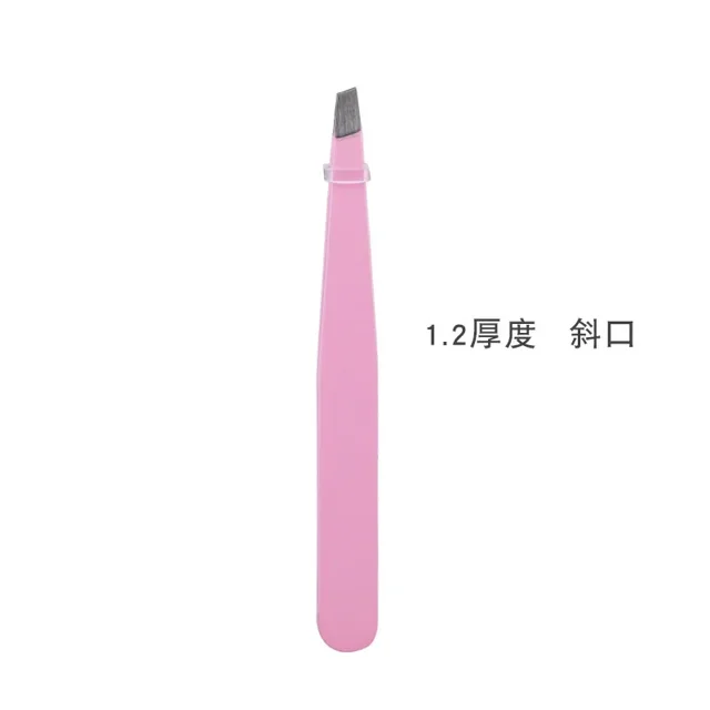Pinzas de acero inoxidable para cejas, pinzas para depilar, pinzas para recortar cejas, herramienta de maquillaje y belleza para reparar cejas