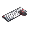 thumbnail image 1 of Ratón inalámbrico Hugo para teclado de computadora USB mini clic silencioso Negro, 1 of 8