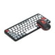 thumbnail image 1 of Ratón inalámbrico Hugo para teclado de computadora USB mini clic silencioso Negro, 1 of 8