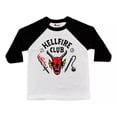 thumbnail image 1 of Playera Hellfire Club Stranger Things Eddie Vecna Dustin, 1 of 5