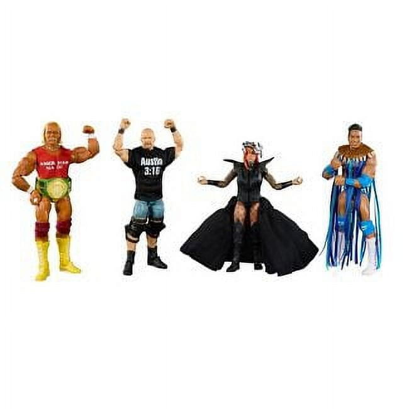 WWE Mattel Elite Then Now Forever Macho Man Sting Lex Luger
