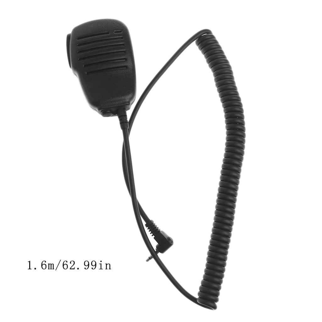 QUSENLON 3.5mm Handheld Speaker Mic PPT For Yaesu VX-1R VX-2R VX
