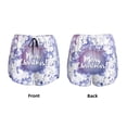 thumbnail image 5 of Lsque Round Snow Merry Christmas Printed Women's Running Shorts with Liner Pockets,Elastic Quick Dry Workout Athletic Gym Yoga Shorts,Womens High Waist Shorts-Large, 5 of 9