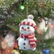 thumbnail image 2 of 1pc Christmas Decoration Pendant 2D Acrylic Cartoon Christmas Snowman Home Garden Christmas Tree Pendant Party Decoration Decora, 2 of 5
