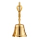 thumbnail image 3 of Campana de mano Macarena Cobre Meditación Ritual Dorado, 3 of 8