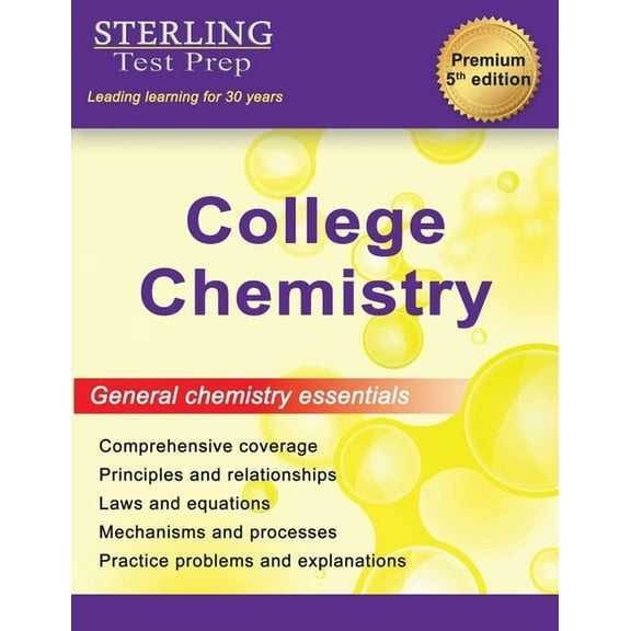 College Chemistry: Complete General Chemistry Review, (Paperback)