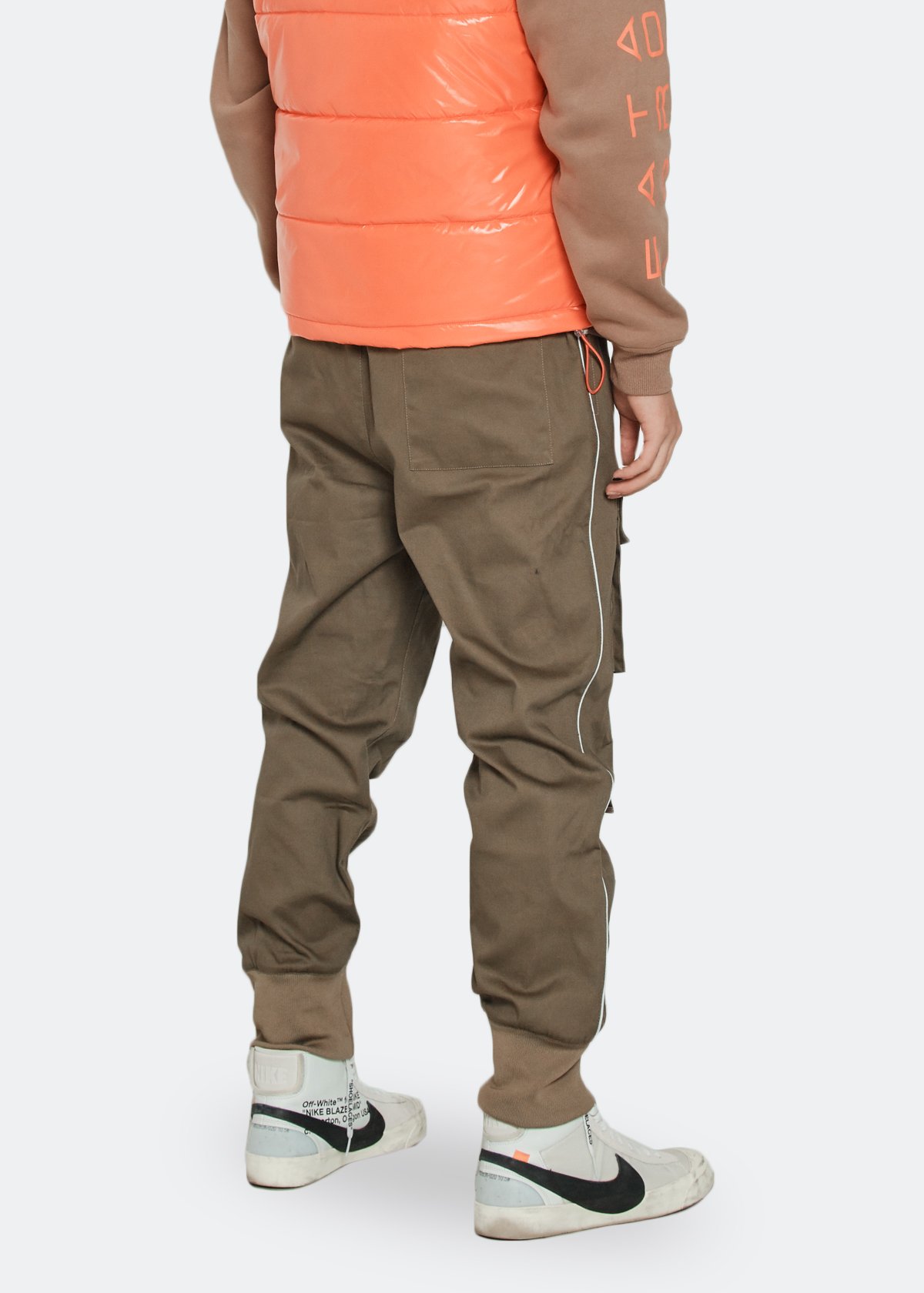 strap cargo joggers