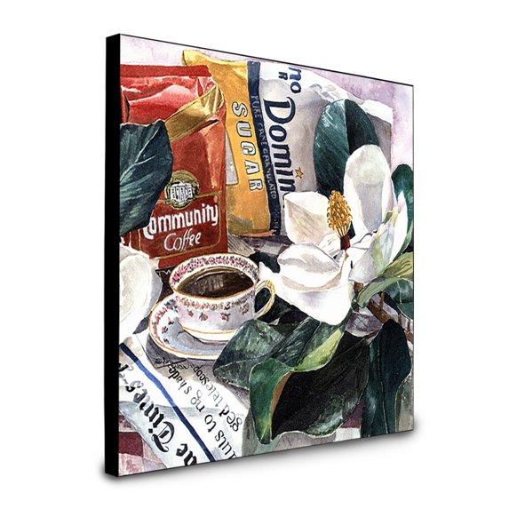 Coffee Time Artwork Wall Panel