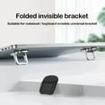 thumbnail image 5 of Portable Foldable Laptop Stand Adhesive Mini Height Adjustable Riser for Office Desk Travel Workspace & Ergonomic Computing, 5 of 7