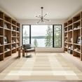 thumbnail image 2 of ODIKA 4'x6' Machine Washable Non-Slip Area Rug, Geometric Beige High Traffic Rug, Beige, 1079975, 2 of 7