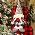 thumbnail image 5 of Christmas Stocking, 19 Inch 3D Gnomes Santa Christmas Stockings Fireplace Hanging Stockings for Family Christmas Decoration Xmas Character Holiday Season Party Decor, 5 of 8