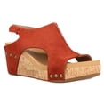 thumbnail image 2 of Corkys Womens Carley Studded Slingback Wedge  Casual Shoes, 2 of 5