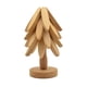 thumbnail image 2 of Juego de salvamanteles de madera con forma de , plegables, con adornos navideños, posavasos con forma de de Navidad, creativos para teteras Haya 4 capas, 2 of 9