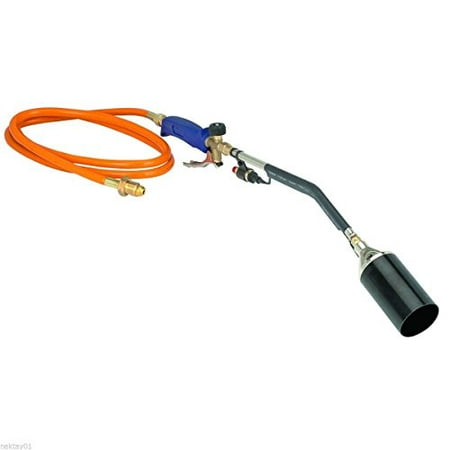 Propane Torch with Push Button Gas Igniter Ice Snow Roofing Melter Weed Burner